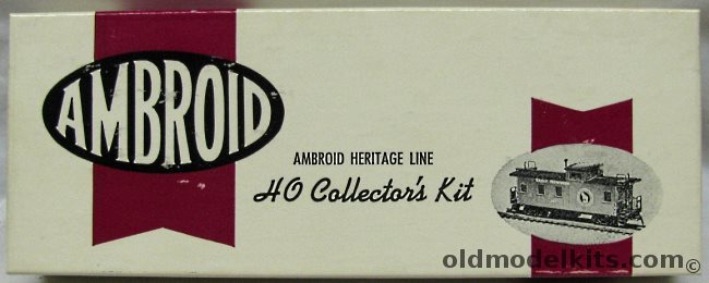 Ambroid 1/87 Reading 40 Foot Outside Braces Refrigerator (Reefer) Car - HO Craftsman Kit, H-14 plastic model kit